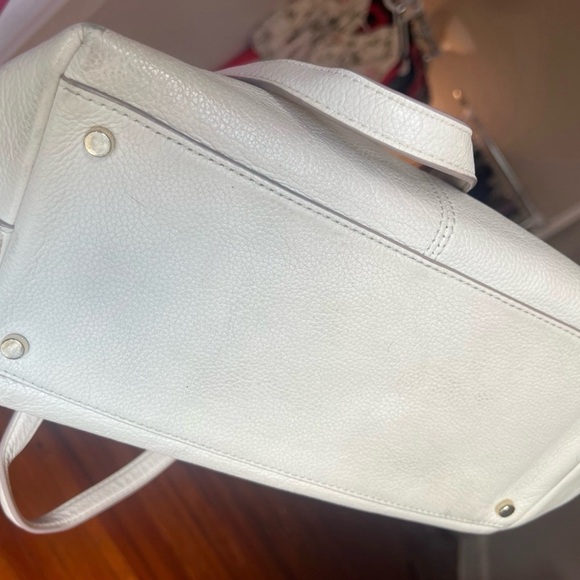 Kate Spade Off-White Leather Tote - Picture 5 of 6